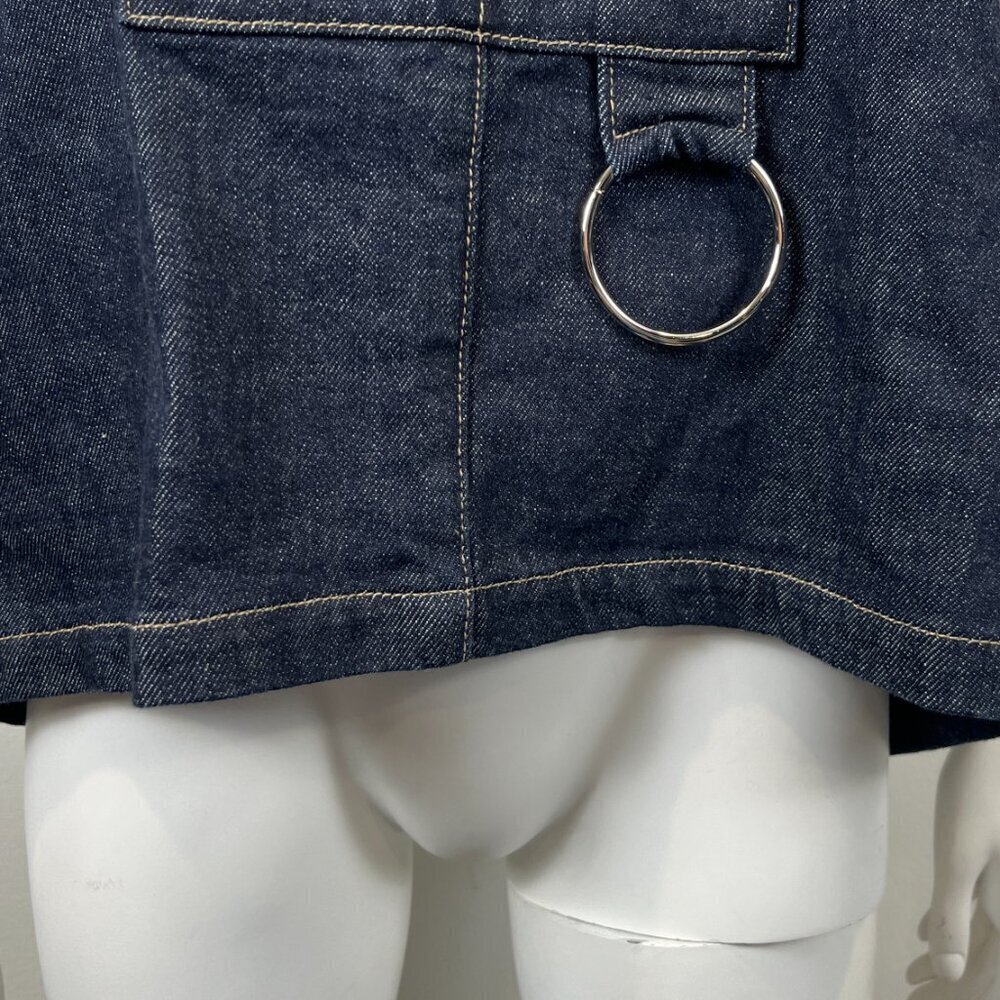 SOLD / FLORA ANIMALIA DENIM  APRON TOP - Picture 6 of 10